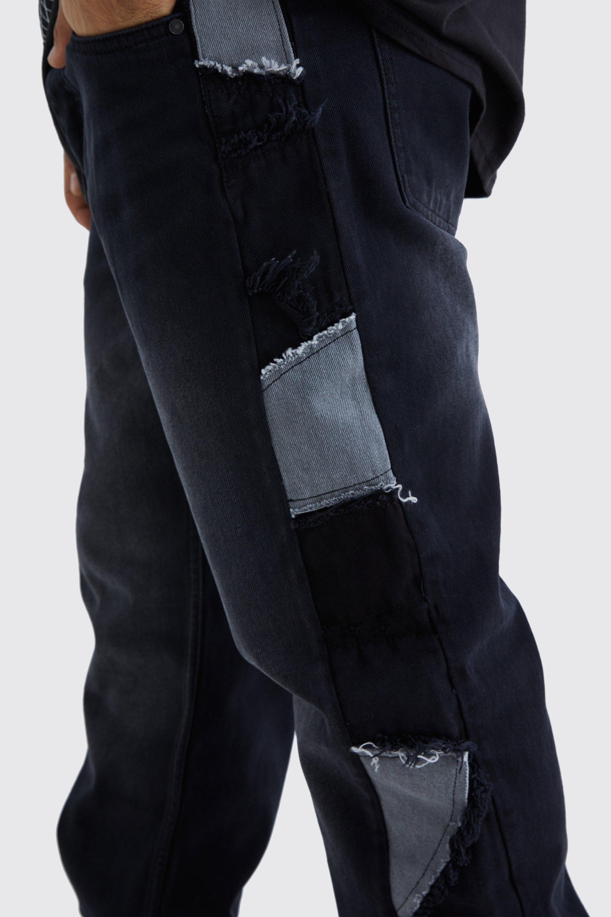 Side strap jeans sales mens